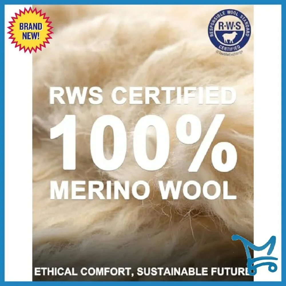 Men's 100% Merino Wool Boxer Briefs - Breathable Moisture-Wicking Underwear